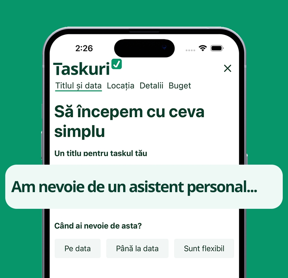 Posteaza un task pe Taskuri.ro