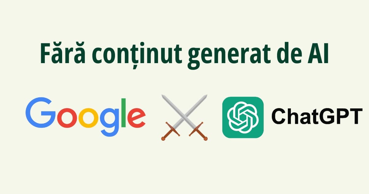 Google penalizează conținutul generat de ChatGPT